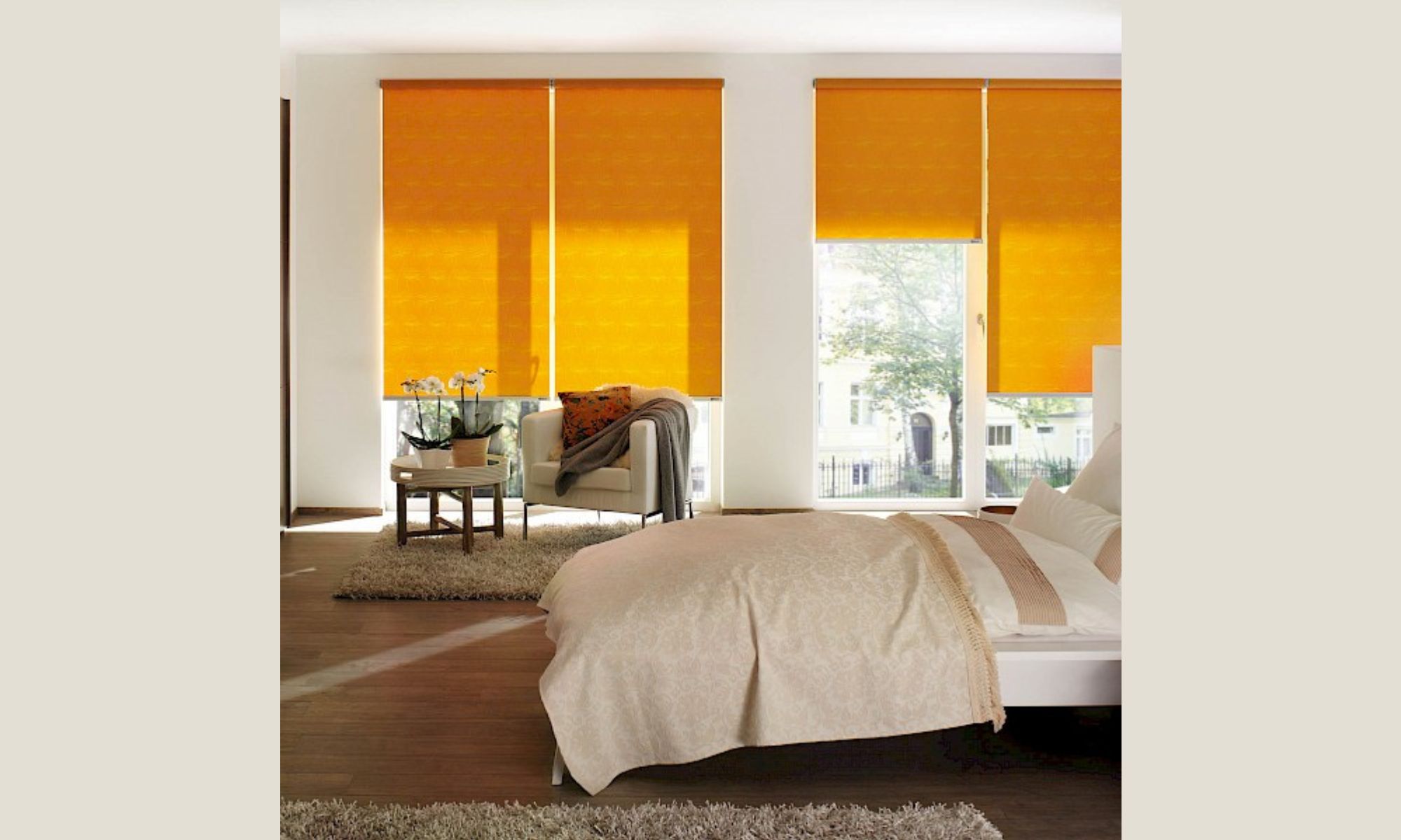 Rolo senčila so rešitev, ki združuje slog in funkcionalnost